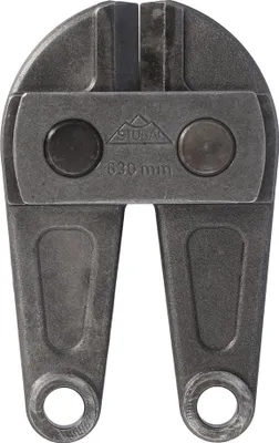 Produktbild von Ersatzkopf für STUBAI Bolzenschneider 630 mm | für die Metallbearbeitung, zum Schneiden von Baustahl, Bolzen, Drahtstiften, Stahlstangen
