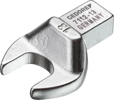 Image de Clé à fourche à emboîter 17 mm, 9 x 12 mm, 4 pans. Gedore | 4002805712177