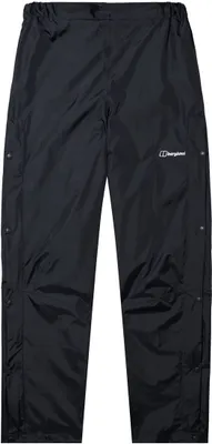 Schwarze Hardshellhose "Deluge 2.0 OVRTSR" von Berghaus; ideal für Damen; wetterfest und strapazierfähig.