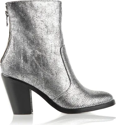Produktbild von Diesel Damen Ancle Boots Stiefeletten " D-HEILY " Silber #352