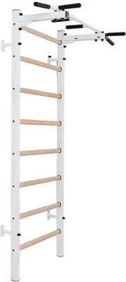 Produktbild von Sprossenwand 221W mit Klimmzugstange, 67 cm breit, 2,40 m hoch, bis 150 kg