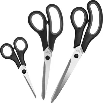 Produktbild von Wilhelm Sell® 3er Set Scheren in 3 Größen - Rostfrei aus Edelstahl