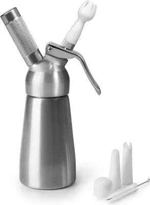 Image de Siphon à crème Ibili 250ml Argent Argent One Size