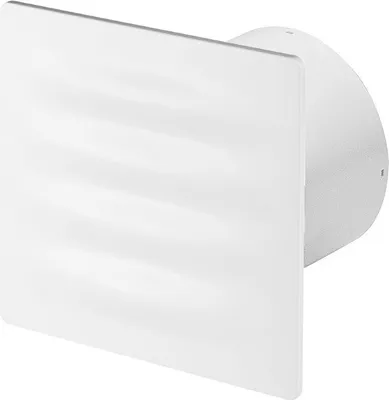 Produktbild von Wohnraumlüfter Lüfter Badlüfter Deckenlüfter Ventilator Badventilator Ø 100 mm Feuchtesensor / Hygrostat hochglanz weiß