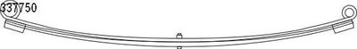 Image de Resor Db Tył Db Sprinter 06- Vw Lt 30-50 06-16 (2 Pipes) (740/753Mm)