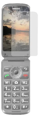 Image de Film de protection pour écran compatible avec Simvalley Mobile XL-970, d'une clarté cristalline et doté de propriétés antibactériennes