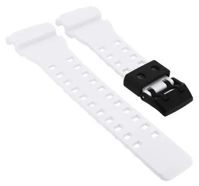 Produktbild von Casio Ersatzband | Uhrarmband Resin weiß für G-Shock GA-700