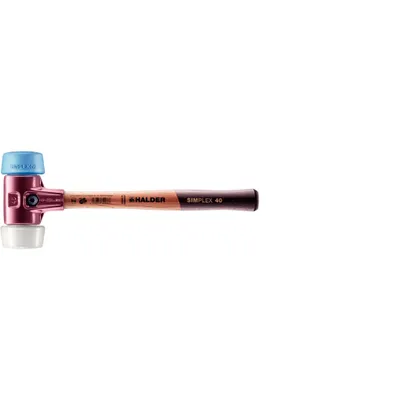 Obrázek produktu pro Halder SIMPLEX 3017.051 Soft-face hammer Ergonomic handle, Semihard, Soft 680 g 330 mm 1 pc(s)