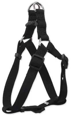 Obrázek produktu pro Postroj Dog Fantasy Classic L černý 2,5x65-99cm