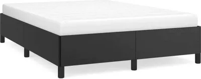 Obrázek produktu pro vidaXL Postel Black 140x200 cm Imitace kůže