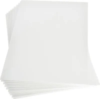 Produktbild von Moosgummiplatte  weiß 200 x 300 x 2 mm