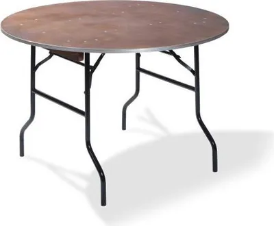 Obrázek produktu pro Cody – Skládací stůl na akce, kulatý, Ø 122 cm, 1 kus