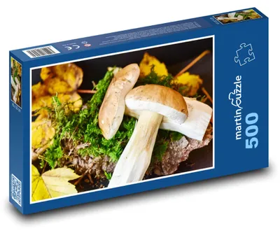 Produktbild von Puzzle 500 Herbstliche Pilzfreude - martinpuzzle