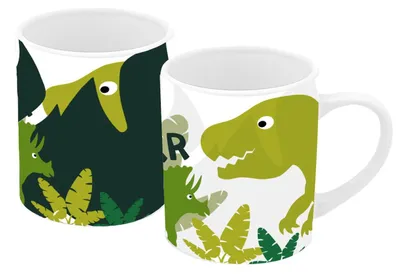 Zdjęcie produktu dla Kubek zmieniający kolor "Dinozaury", 250 ml