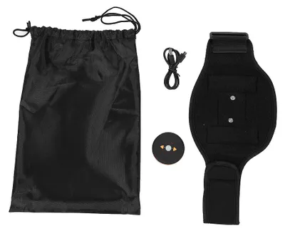 Image de Appareil d'entraînement musculaire pour la maison, masseur pour les bras et les mollets, stimulateur, ceinture de fitness (couleur orange)