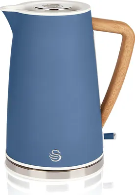 Zdjęcie produktu dla SWAN SK14610BLUNEU Czajnik 1.7L Ultra Szybki Bezprzewodowy Nowoczesny Design Nordic Blue