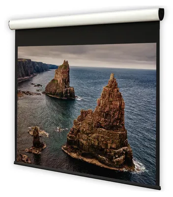 Immagine prodotto di schermo motorizzato 16:9 DELUXX Cinema Elegance beamer 193 x 158 (183x103)cm (11381)