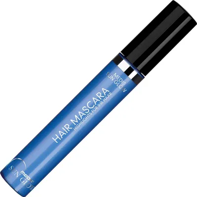 Produktbild von Fripac-Medis Sun Glow Hair-Mascara blau 18 ml
