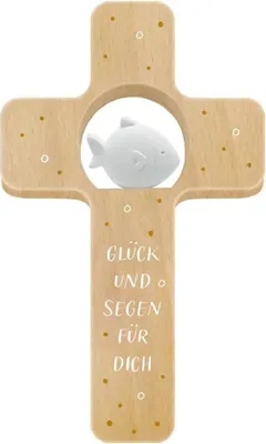 Immagine prodotto di Holzkreuz - Glück und Segen für dich