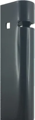 Produktbild von Universal Zaunanschlussleiste Typ-UL Zaunanschlussschiene  124cm RAL7016 anthrazit