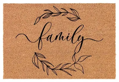 Produktbild von TabPrint FAMILY Wianek Kokos Fußmatte für Eingangsbereiche