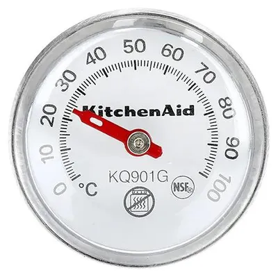 Produktbild von KitchenAid Schnellablese-Fleischthermometer mit Hülle Schwarz 2,54cm