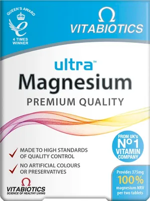 Immagine prodotto di Vitabiotics Ultra Magnesio 375mg, 60 tabletek