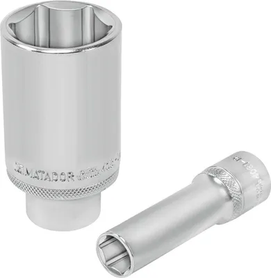 Produktbild von Steckschlüssel-Einsatz, 6-kt., lang, 12,5 mm (1/2"): 15 m