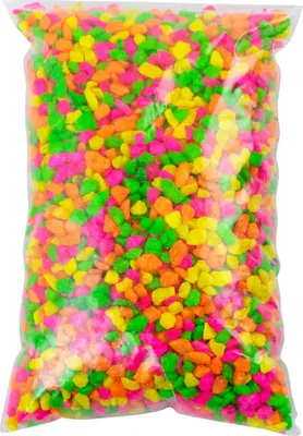 Produktbild von 250g PSYWORK Schwarzlicht Farbkies Bunt