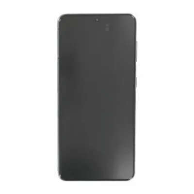 Produktbild von Original Display für Samsung Galaxy S21 G991B LCD + Rahmen Grau GH82-27255A