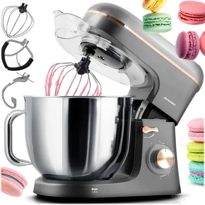 Produktbild von Berdsen 1400 W BD-756 3-in-1 Planetenrührwerk Küchenmaschine 6l