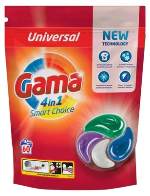 Obrázek produktu pro Kapsle na praní Smart Caps Color 1,32 kg - Gama