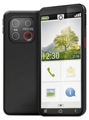 Produktbild von Emporia SMART.ME7 Senioren-Smartphone, Android 15, 128GB, 256GB MicroSD Slot