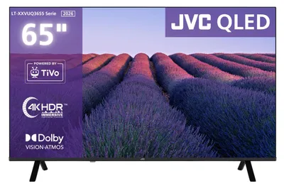 Produktbild von JVC LT-65VUQ3655 QLED Fernseher 65 Zoll Smart TV 4K UHD Dolby Vision HDR und Dolby Atmos (2026)
