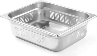 Produktbild von HENDI Gastronorm Behälter 1/2 100 mm perforiert Edelstahl ProfiLine