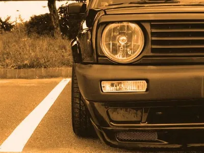 Grillspoiler Spoiler Kühlergrill Sportgrill für VW Golf II 2 und Jetta II – Produktansicht