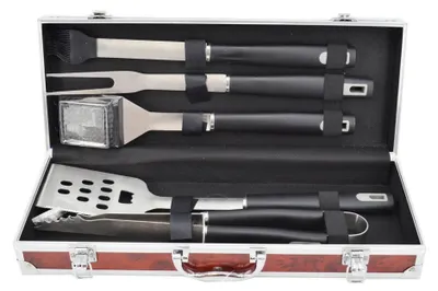 Grillzubehör-Set FLORALAND Master Grill 5-teilig im Koffer
