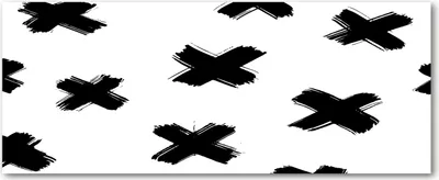 Produktbild von Tulup® Glas-Bild Wandbild aus Glas - 125x50 - Wandkunst - Wandbild hinter gehärtetem Sicherheitsglas - Dekorative Wand für Küche & Wohnzimmer  - Sonstige - Schwarzweiße Flecken - Schwarzweiß