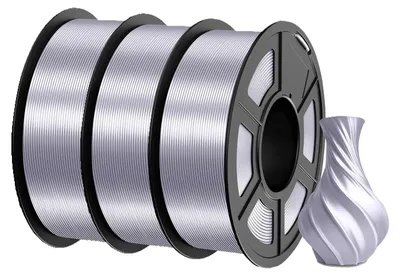 Image de Filament pour imprimante 3D, matériau PLA, finition soyeuse, PLA soie 3SV