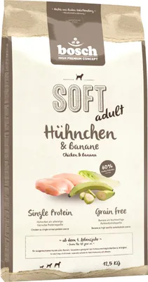 Obrázok produktu pre Bosch Soft Hühnchen & Banane - 12,5 Kg