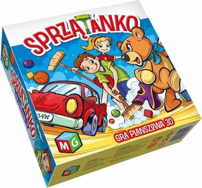 Zdjęcie produktu dla MULTIGRA Sprzątanko Gra 3D dla dzieci 01195