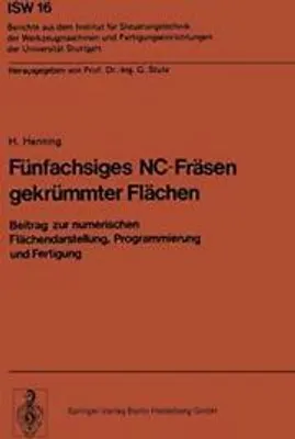 Immagine prodotto di Funfachsiges NC-Frasen Gekrummter Flachen: Beit. Henning, H..