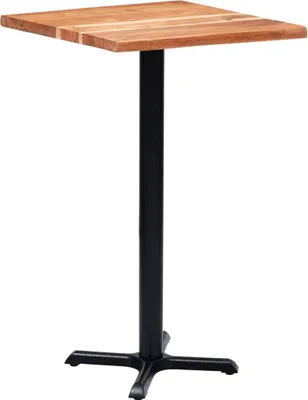 Obrázok produktu pre vidaXL Bistro stolík Rám čierny 56x56x107 cm liatina
