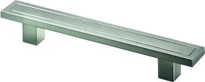Produktbild von Hettich Möbelgriff  Edelstahl Optik 18 x 134,5 x 21 mm - 1 Stück