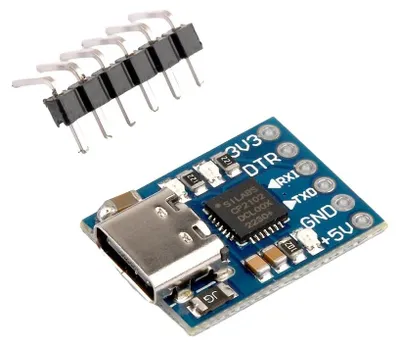 Produktbild von CP2102 USB_C to TTL UART 6pin Serial Converter Modul Board für Arduino