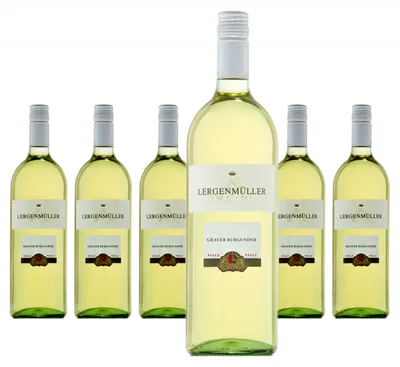 Produktbild von 6 x Lergenmüller Grauburgunder Liter