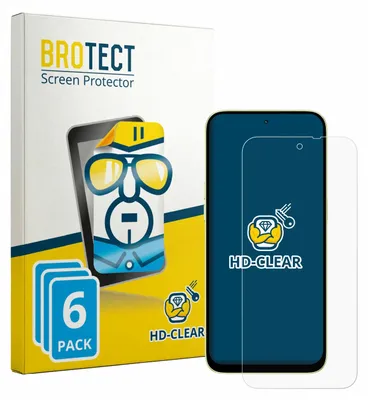 Produktbild von 6x Für Honor Play20C Schutzfolie BROTECT Displayschutz Display Schutz Folie Klar Transparent