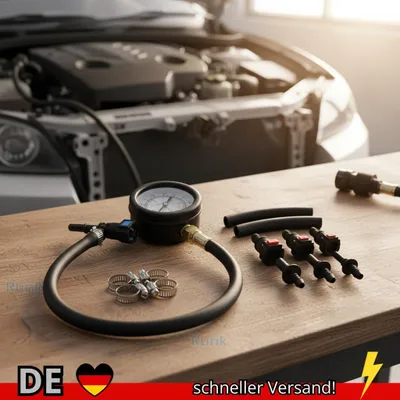 Produktbild von Kraftstoffdruck-Test-Kit – Kraftstoff-Manometer 0–100 PSI