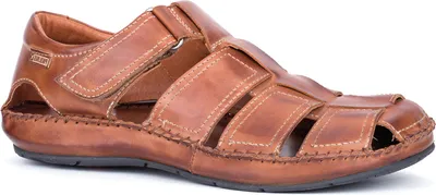 Produktbild von Pikolinos Tarifa 06J-5433 Schuhe Herren Leder Slipper Sandalen, Größe:41 EU, Farbe:Braun