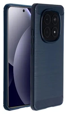 Imagen del producto de Funda con acabado cepillado para Xiaomi Redmi Note 15 Pro (5G) - Azul oscuro